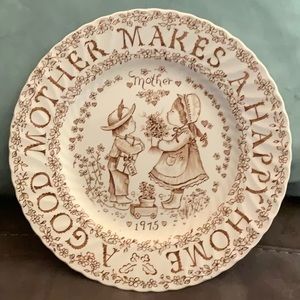 EUC Royal Croconfard Mother plate.